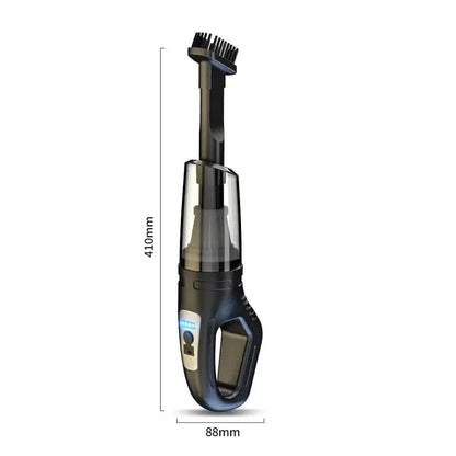 Powerful 120W Car Vacuum Cleaner - Cordless & USB Charging